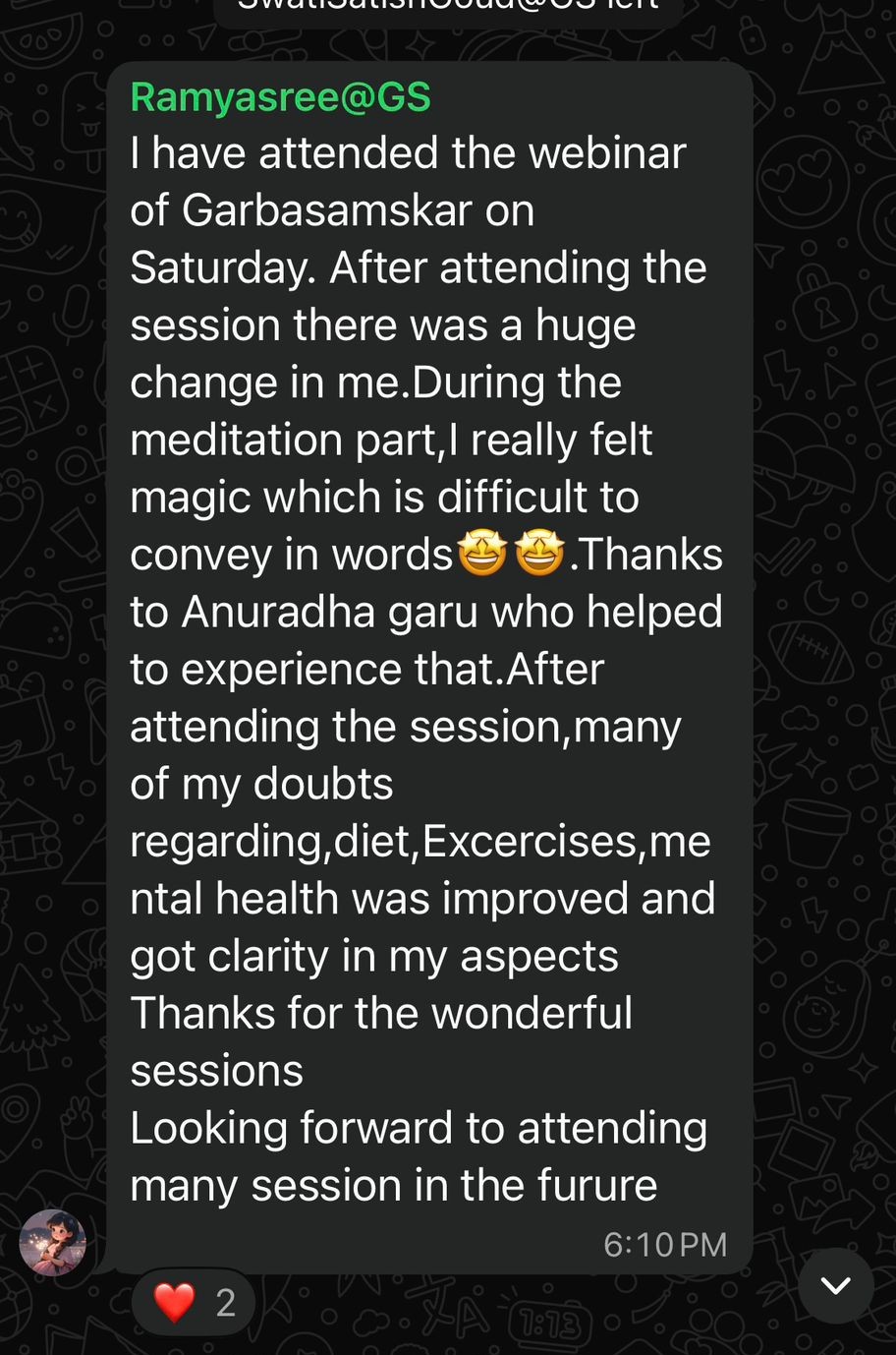 Real user testimonial 4